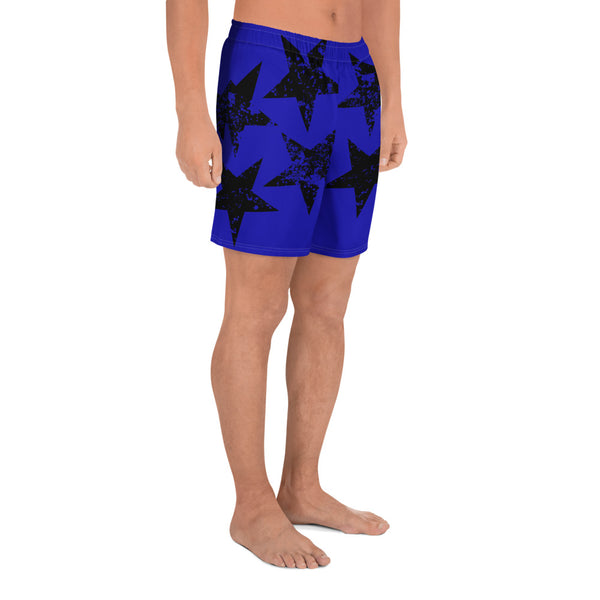 Starry Blue Swim & Exercise Shorts