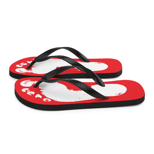 Red Flip-Flops